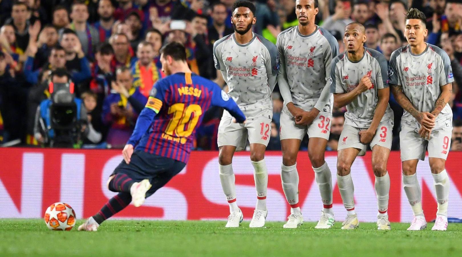 赏心悦目梅西任意球一览这让人怎么防