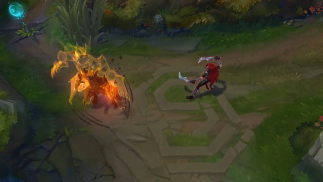 驯龙高手乌迪尔皮肤预览:原画中与赵信相向而立,身后披风英气逼人-zt