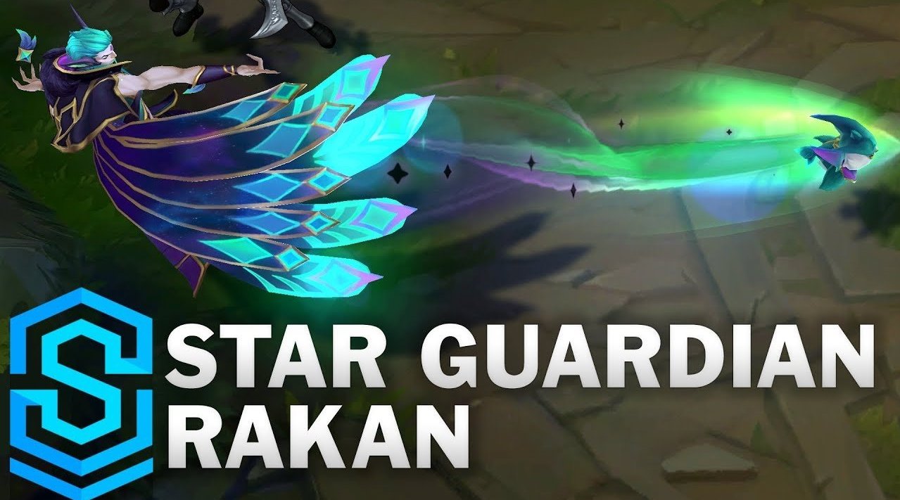 星之守护者洛皮肤预览暗紫色搭配翠绿色羽毛头发展现不一样的美感zt