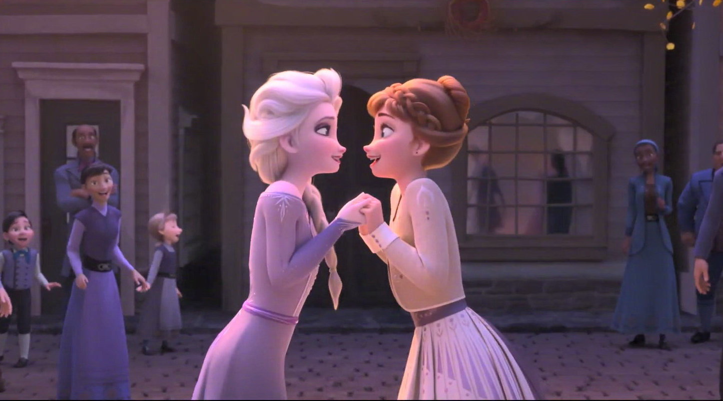 日语冰雪奇缘2新预告姐妹情深新动图zt