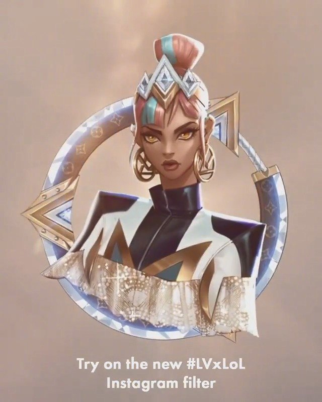 奇亚娜lv定制皮肤短片zt