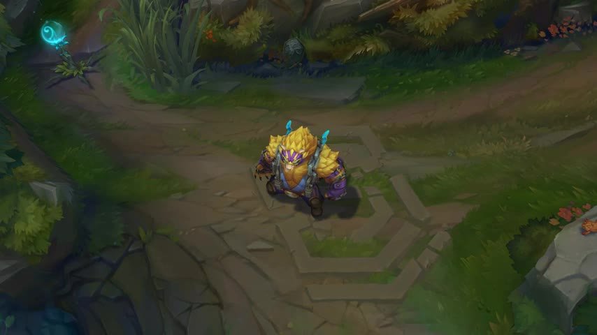 视频新版沃利贝尔皮肤预览怒熊